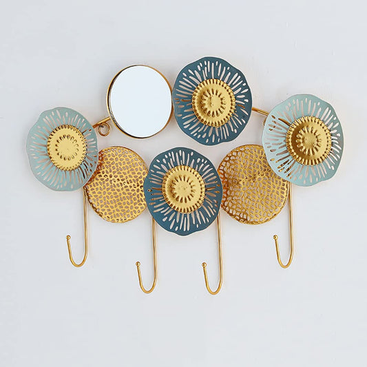 Wall Hanger - Modern Entrance Hook Set for Living Room Bedroom Closet Child Coat Rack Strong Mounting Hardware 47.5cm Width 30.5cm Height