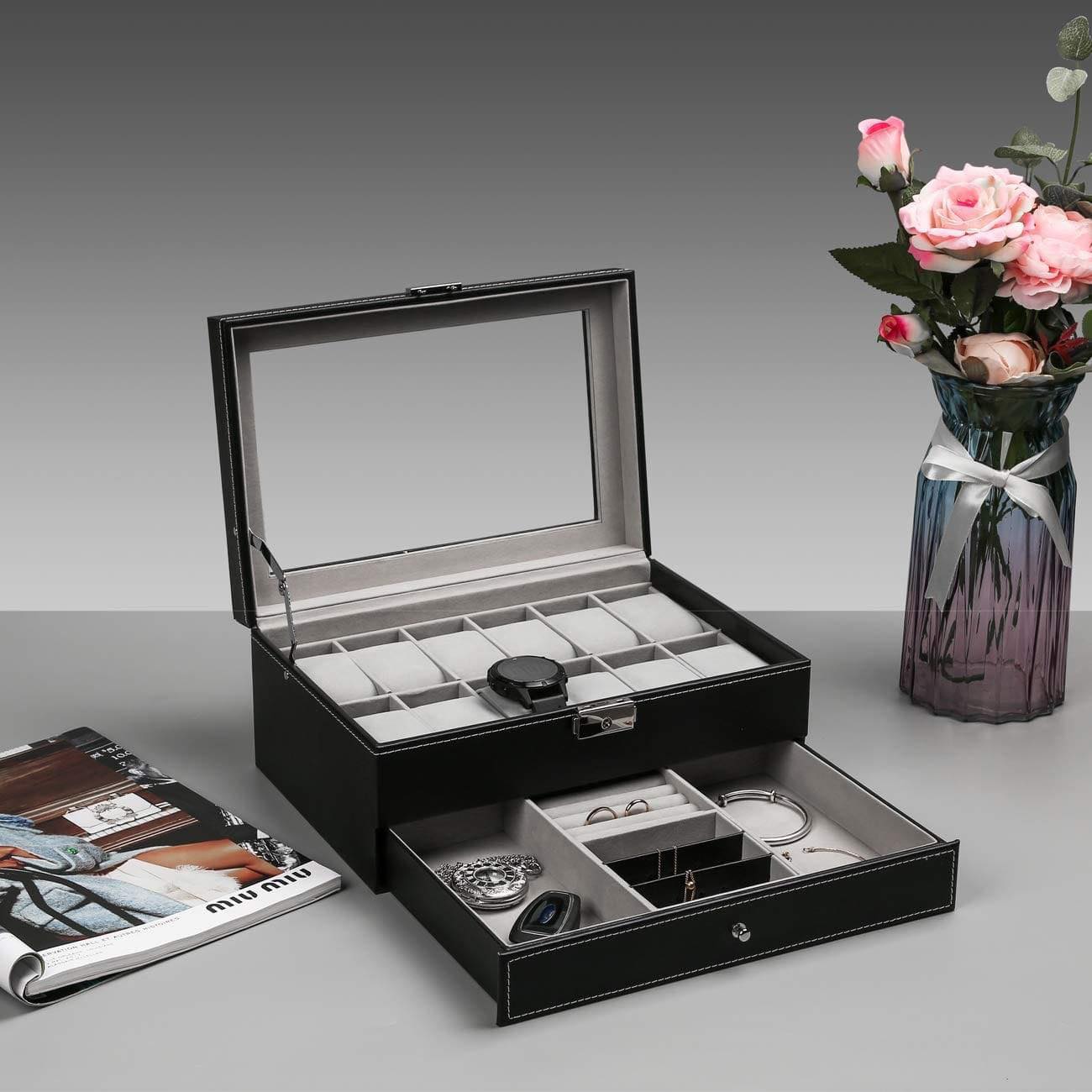 Premium quality Watch and jewelery organizer box