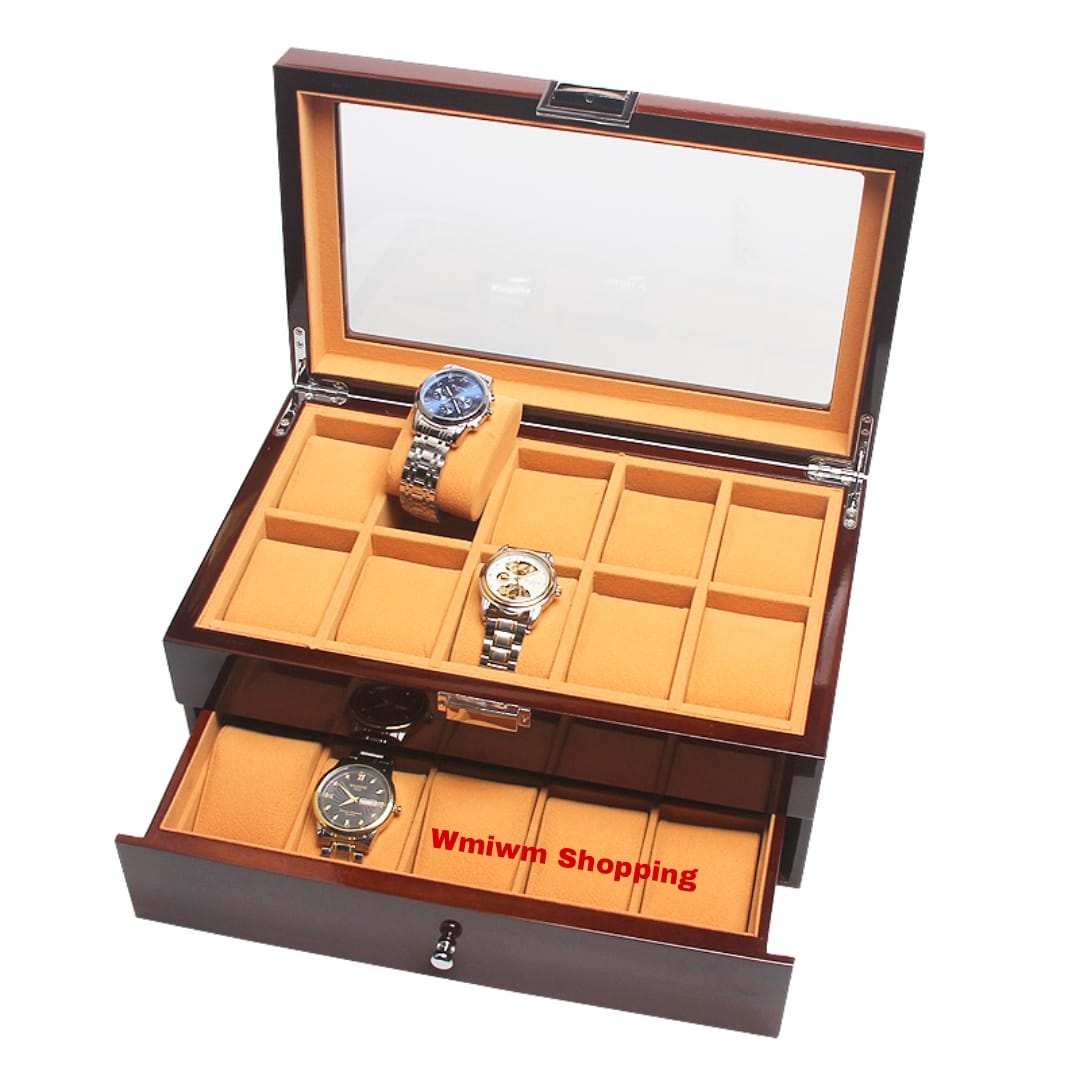 20 slot premium quality wooden watch box