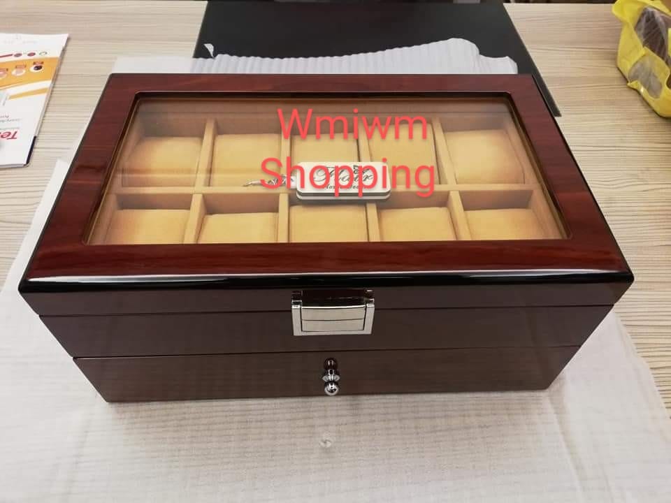 20 slot premium quality wooden watch box