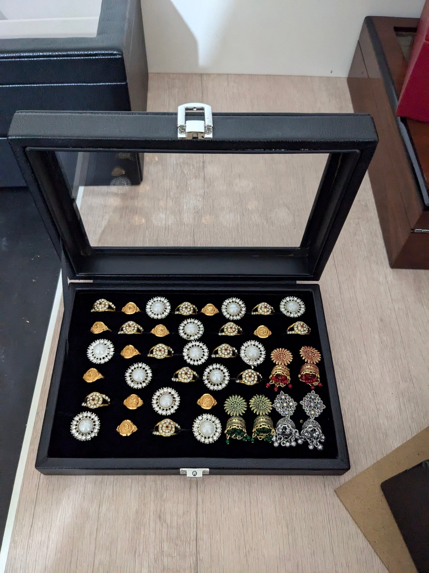 Ring organizer box ( 60+ ring capacity )