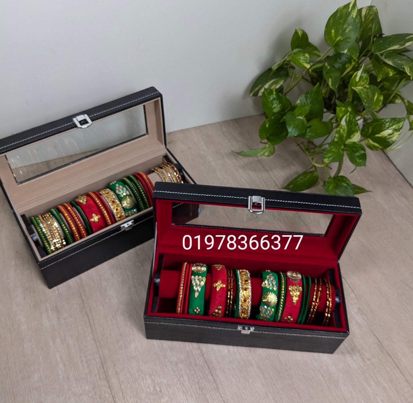 PU leather made bangles box ( 1 roll )