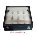 PU Leather Made 12 slot watch BOX ( Square shape )
