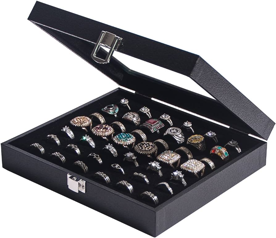 Ring organizer box ( 60+ ring capacity )