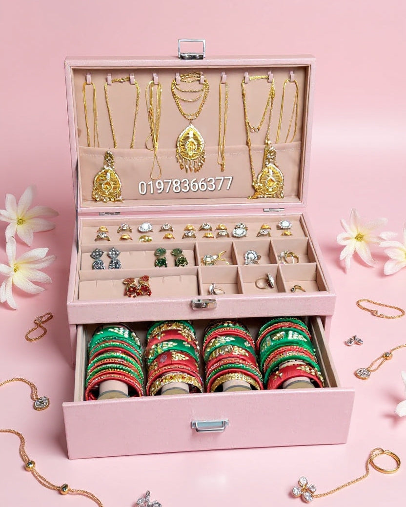 Jewelry storage Combo box ( Bracelets, ring, earring ,pendent, Bangles )