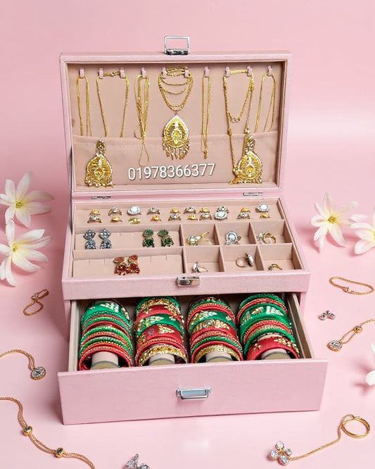 Jewelry storage Combo box ( Bracelets, ring, earring ,pendent, Bangles )