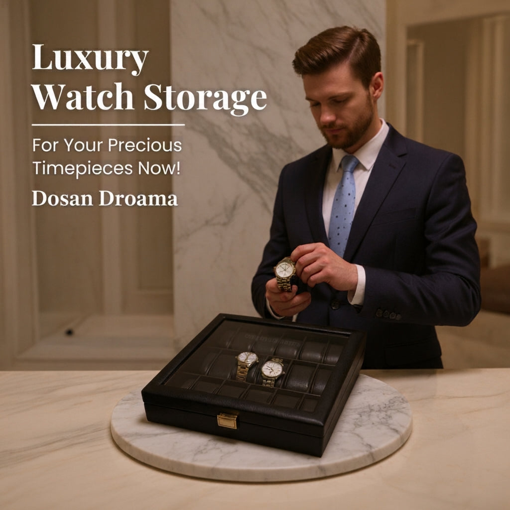 18 Slot leather made Premium Quality watch box