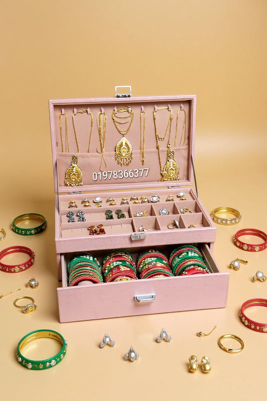Jewelry storage Combo box ( Bracelets, ring, earring ,pendent, Bangles )
