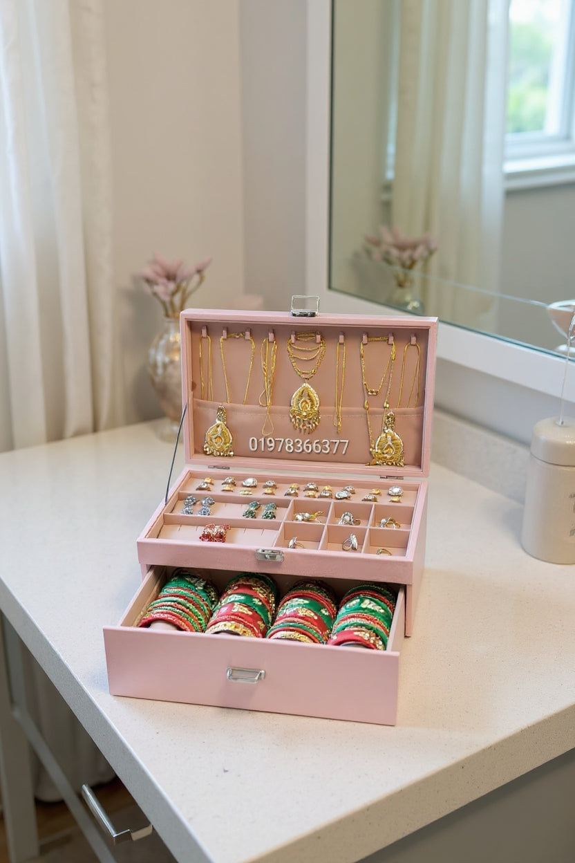 Jewelry storage Combo box ( Bracelets, ring, earring ,pendent, Bangles )