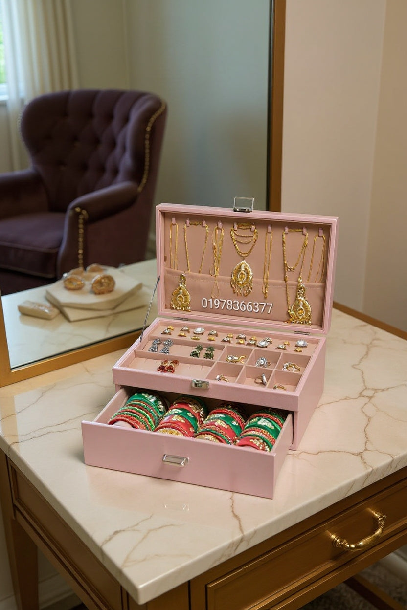 Jewelry storage Combo box ( Bracelets, ring, earring ,pendent, Bangles )