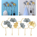 Wall Hook Wall Hanger Keys Hats Jewelry Storage Organizer for Bathroom Entrance Porch Hall Storage Wall Decor - Style C