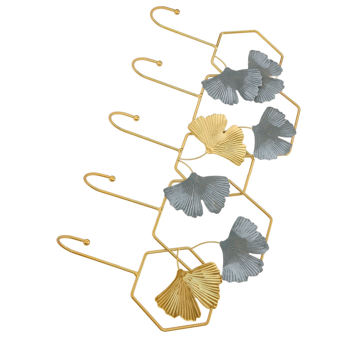 Wall Hook Wall Hanger Keys Hats Jewelry Storage Organizer for Bathroom Entrance Porch Hall Storage Wall Decor - Style C