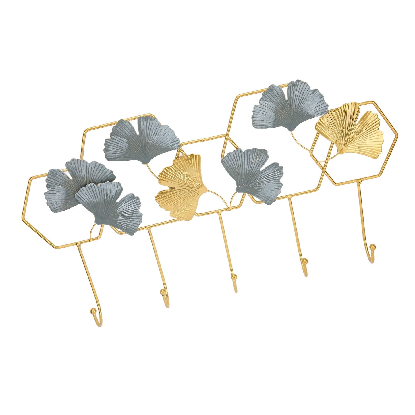 Wall Hook Wall Hanger Keys Hats Jewelry Storage Organizer for Bathroom Entrance Porch Hall Storage Wall Decor - Style C