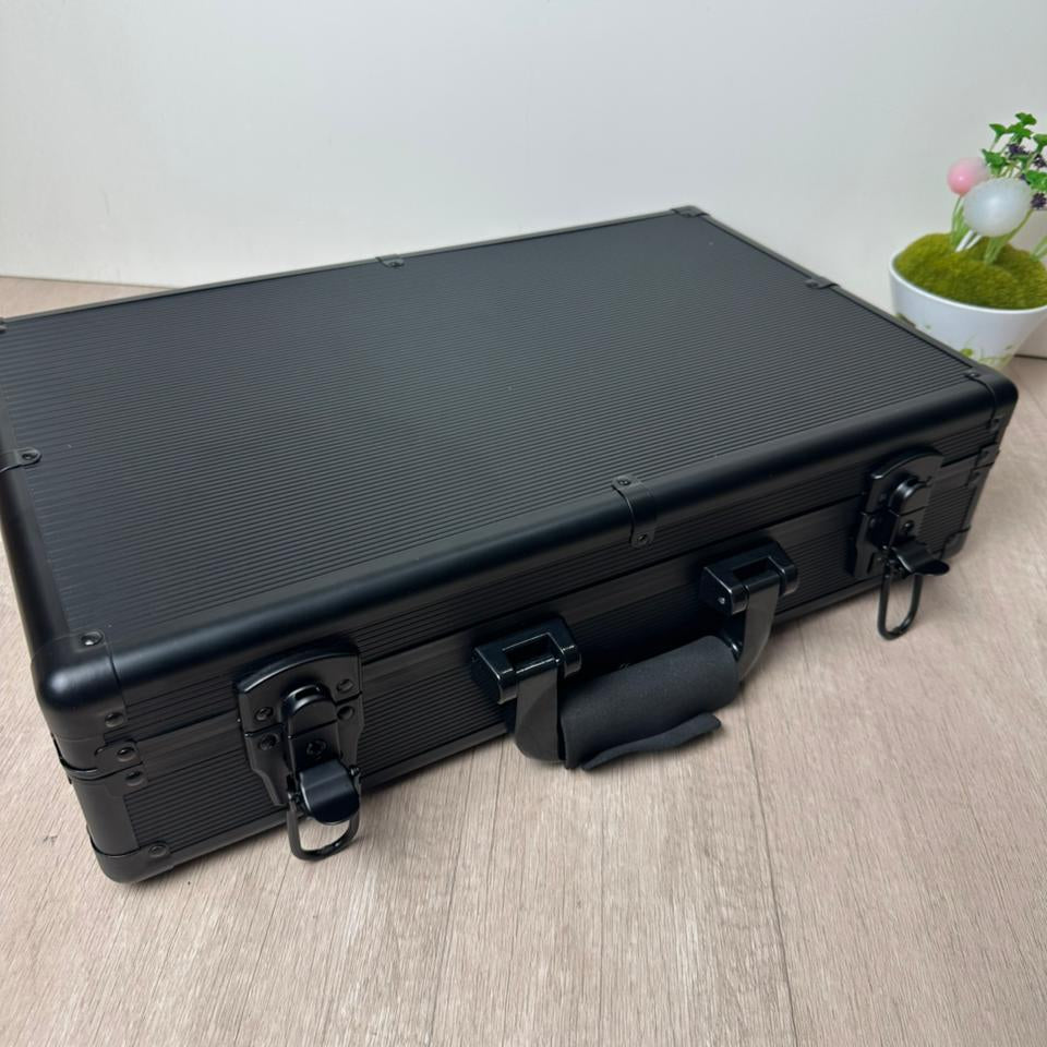 Aluminum Made 32 Slots Watch Organizer Box Dark Grey color High Materials