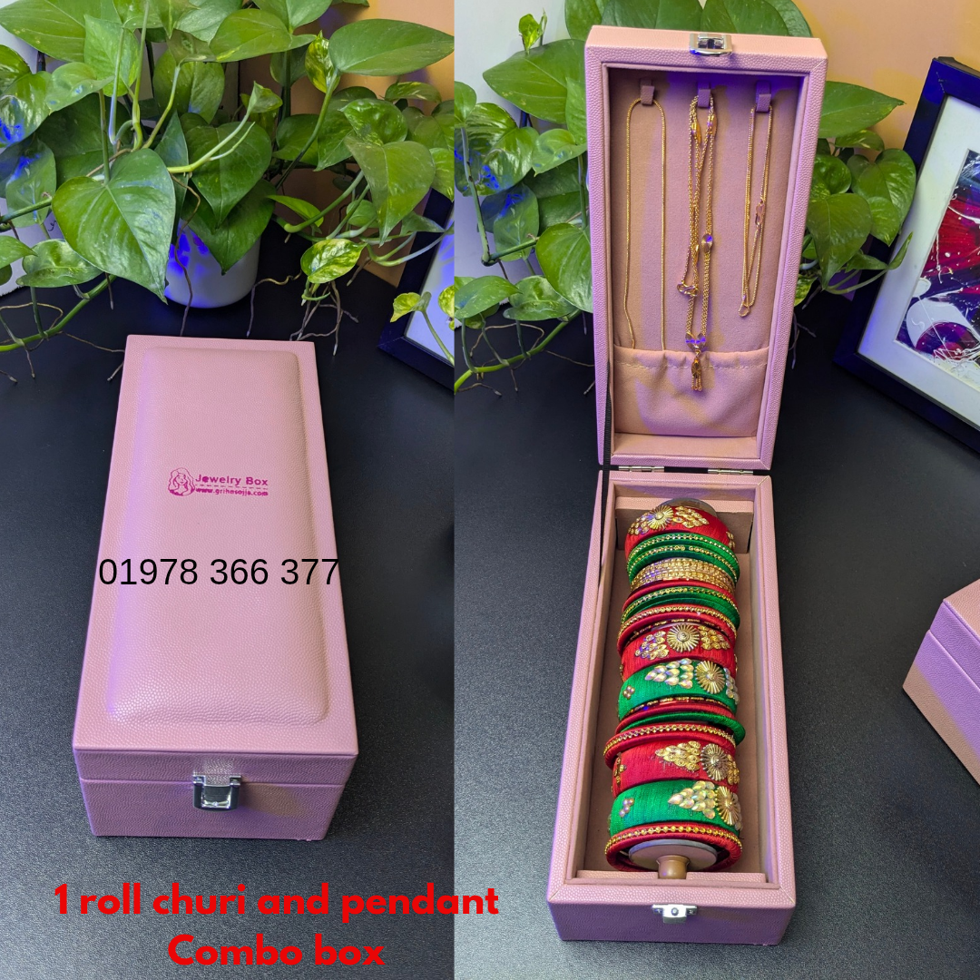 One Rolls Bangles and pendant Combo box