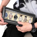 Pu leather made watch box 6 slot