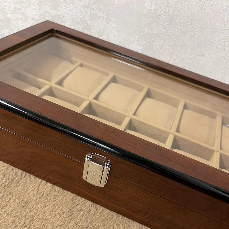 12 slot wood made Premium Quality watch organizer box ( Watch Accessories )
